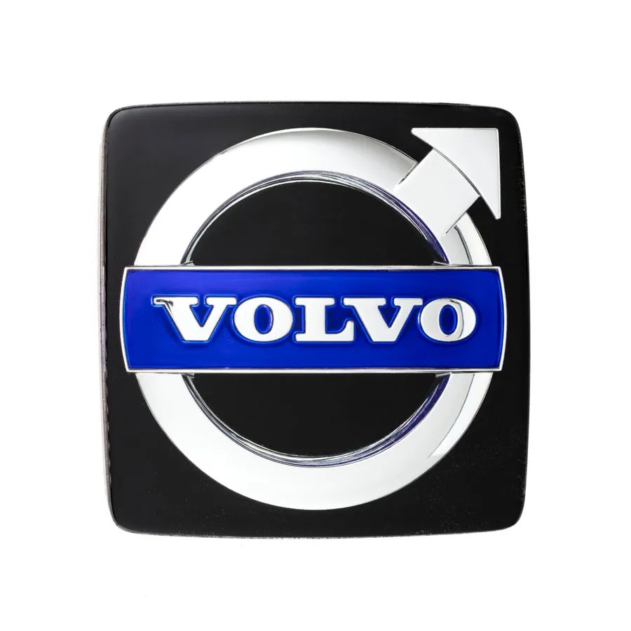 Volvo emblem som personligt uttryck för bilentusiaster